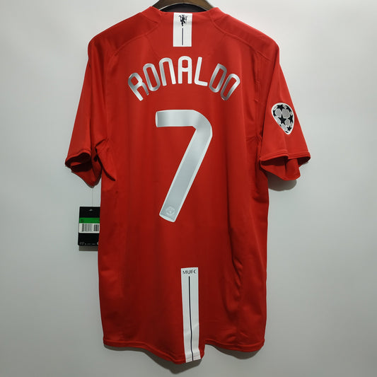 C.Ronaldo #7 |Manchester United Home 07/08 UCL