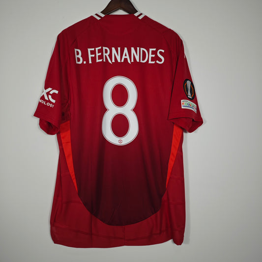 B.Fernandes #8 |Manchester United Authentic Home 24/25