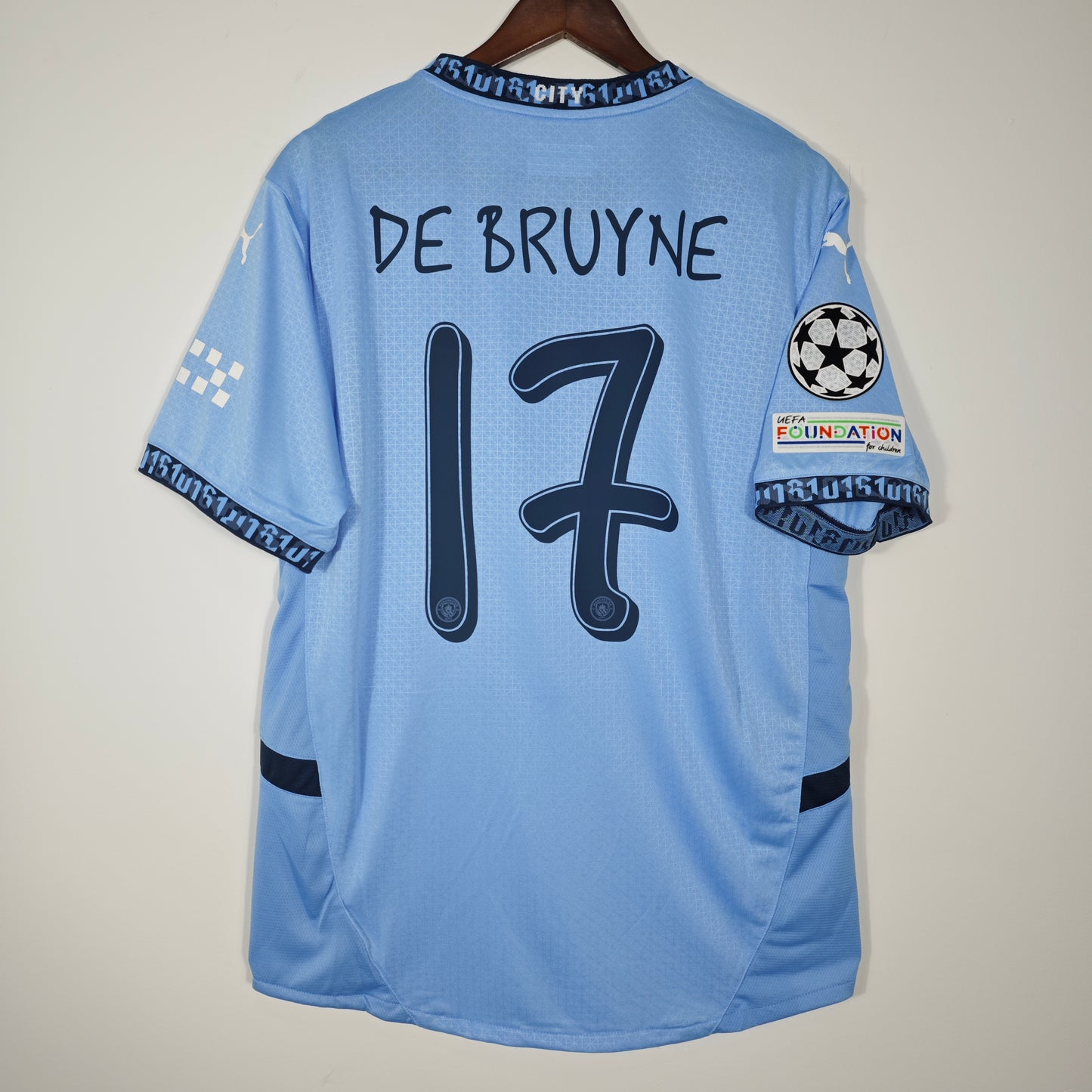 De Bruyne #17 |Manchester City Authentic Home 24/25