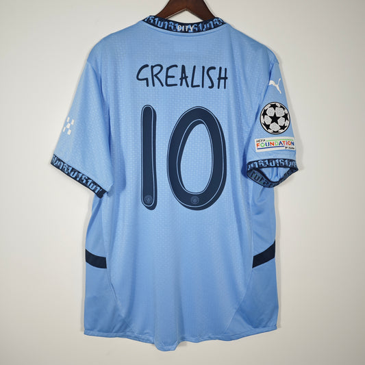 Grealish #10 |Manchester City Authentic Home 24/25