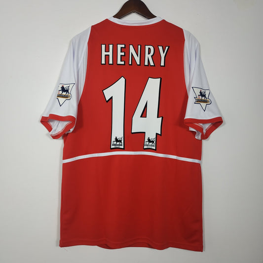 Henry #14 |Arsenal Home 02/03