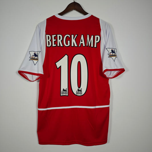 Bergkamp #10 |Arsenal Home 02/03